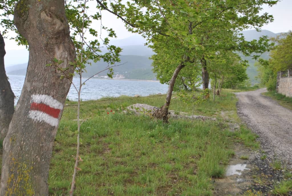 Wanderweg am Ohridsee | Foto: Schutzgebiet Pogradec – Ohridsee