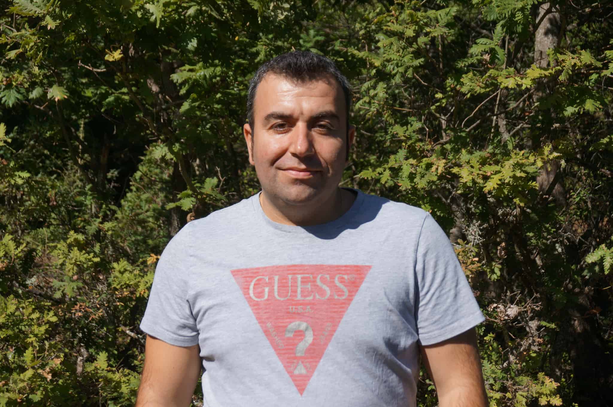 Iljon Thanas, Naturführer im Bredhi i Drenoves National Park