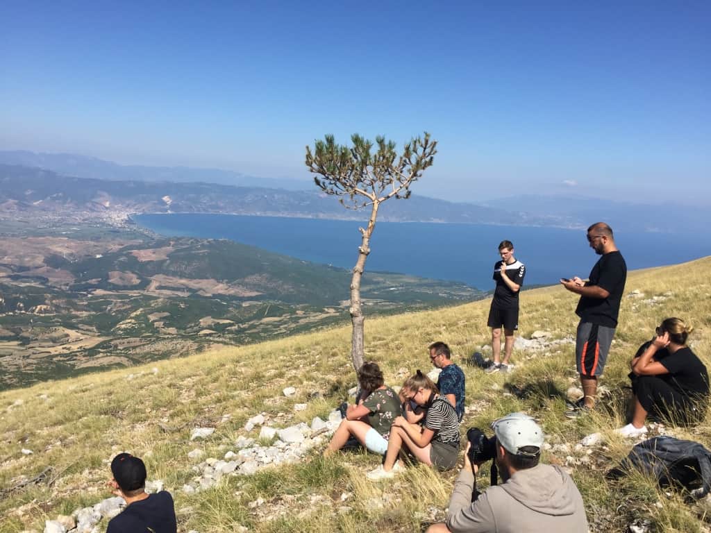 "Baum des Lebens" Mali i Thate (Dry Mountain) Wanderweg | Foto: Schutzgebiet Pogradec – Ohridsee